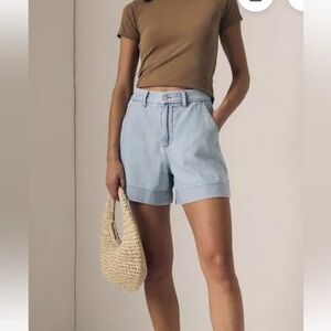 LE Jean Trouser short in heartbreak